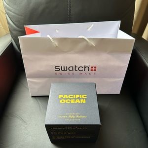 Blancpain x Swatch Fifty Fathoms: Pacific Ocean Bioceramic Watch